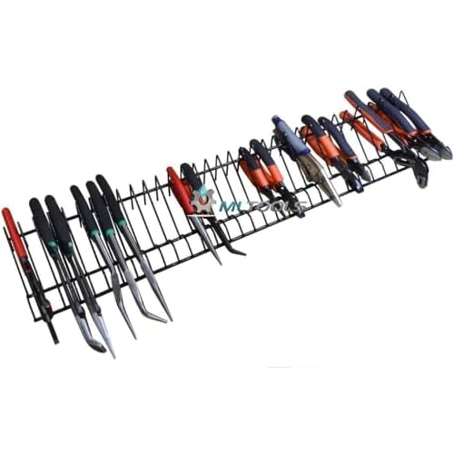 MLTOOLS Pliers Organizer, Heavy-Duty 32-Slot Tool Storage Rack for Mechanics, Electricians, and DIY ? Space-Saving, Easy Access, Durable Steel Pliers Holder, Tool Organizer P8241