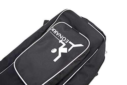 Fencing Draw-bar Wheel Bag for Epee Saber & Foil - Black A