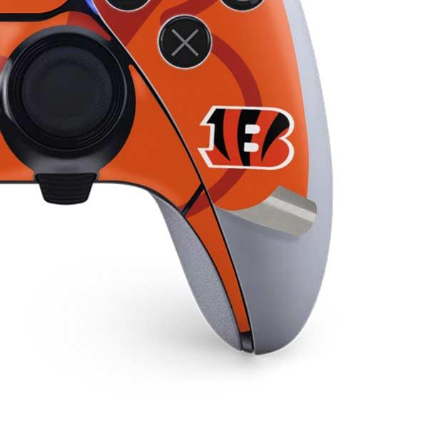 Cincinnati Bengals PS5 DualSense Edge Skin - NFL Decal Wrap