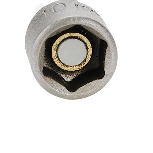 Hex Shank Magnetic Power Nut Driver Bit Set 10mm Hex Socket Extension Long Metric Hex Driver Bits -2pcs