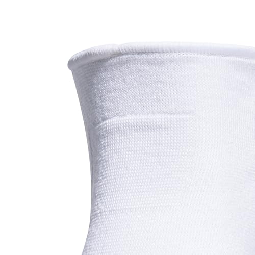 5-Inch Volleyball Kneepads - Medium, White/Black