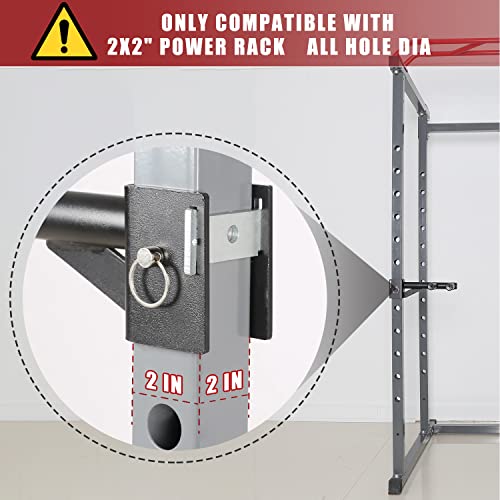Dip Bar Attachments for 2" x 2" Power Rack - Narrow & Wide Grips