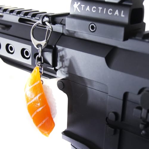 Charm Mount for Airsoft Rifle Rail - Black Aluminum Accessory