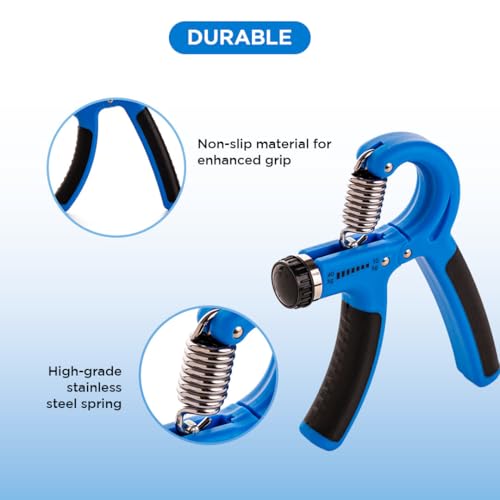 Adjustable Hand Grip Strengthener - 10 to 40 Kg Resistance