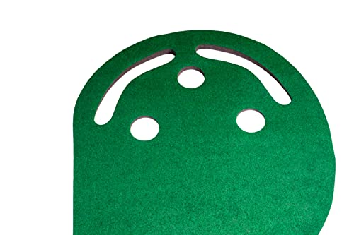 Izzo 3' x 9' Indoor Golf Putting Mat with 3 Holes & Targets
