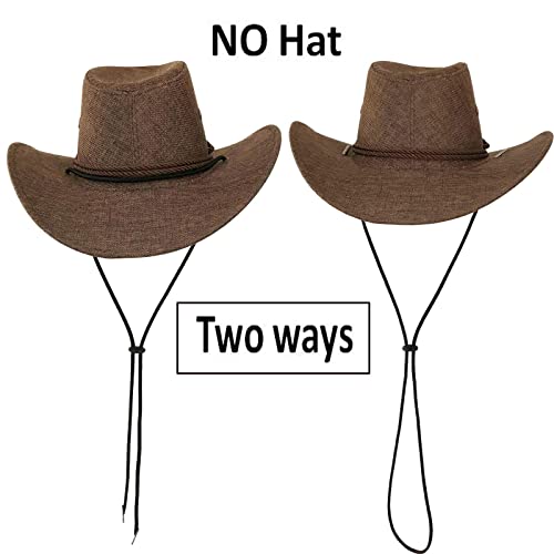 Adjustable Chin Cord Strap for Hats - Pack of 2