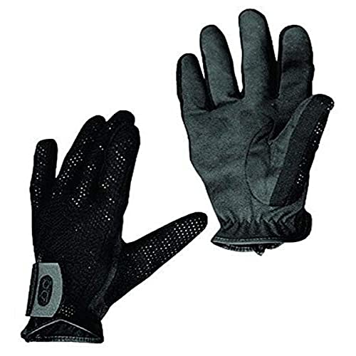 Bob Allen Shooting Gloves (Black, 2X-Large) – Ultra Suede Palm, Elastic Back