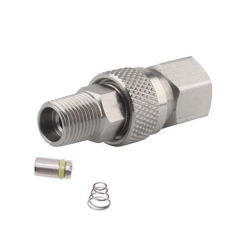 Forster Quick-Disconnect Set - 1/8 BSPP Fill Nipple & 8MM Plug Adapter for PCP Paintball Air Charging Tools