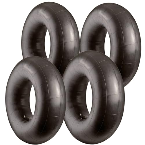 Heavy Duty Butyl Rubber Snow Inner Tubes - 4 Pack, 44"