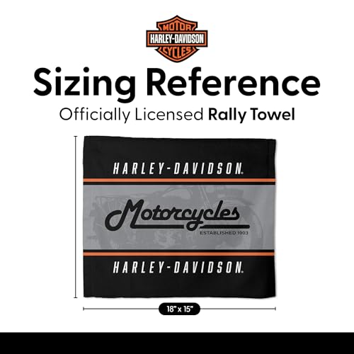 Vintage Stripes Rally Towel - 15x18 Soft Absorbent Polyester