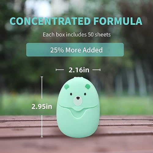 Travel Soap Sheets - 150 Count Biodegradable Paper Soap