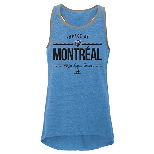 Girls' Triblend Tank Top - Honeycomb Lines - Montreal Impact Large