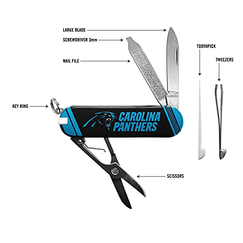 Essential Pocket Multi-Tool with 7 Tools - Carolina Panthers