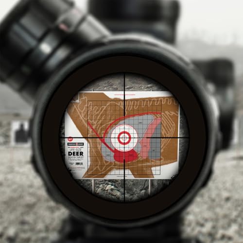 Life Size Deer Target - Double Lung Shot - 19x25 Inch