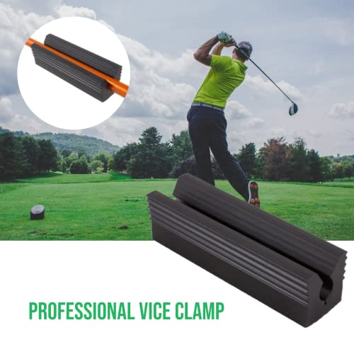 Rubber Vise Clamp Kit with Retractable Hook Blade - Golf
