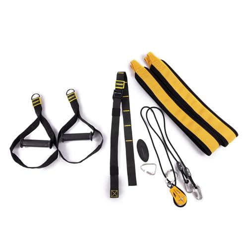 Adjustable Suspension Training System with Door Anchor & Grips