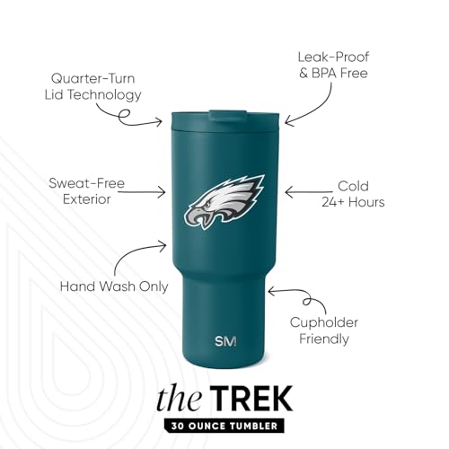 30oz NFL Philadelphia Eagles Insulated Tumbler with Flip Lid