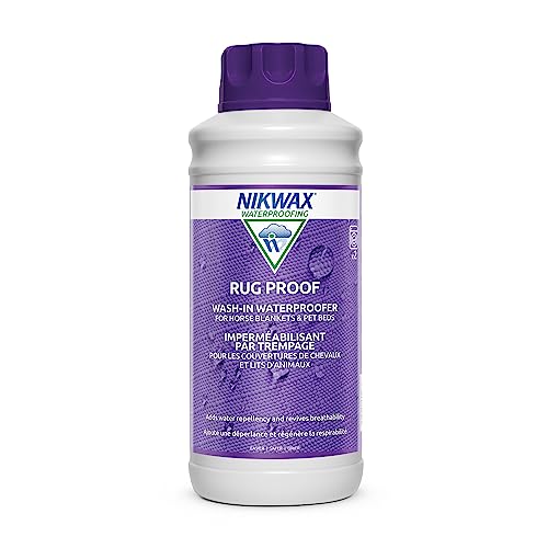 Nikwax Rug Proof 33.8 fl oz — Waterproofing for Horse Blankets & Pet Beds