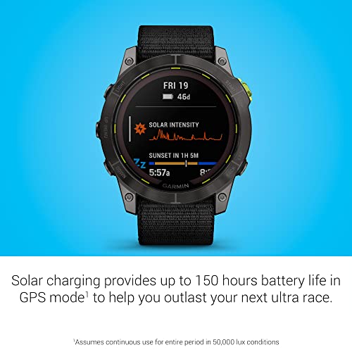 Garmin Enduro 2 Ultra-Performance GPS Watch - 1.4" Display