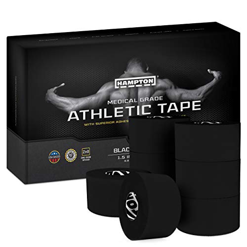 Athletic Tape Multi Pack - 8 Rolls, Easy Tear, No Residue