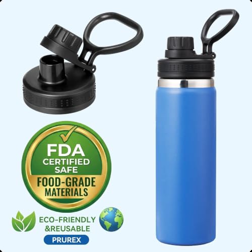 Spout Lid for Hydro Flask 12 16 18 20 32 40 64oz Wide Mouth Bottle