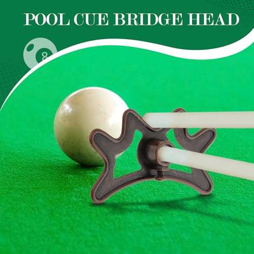 Billiard Cue Bridge Head - Metal Bridge for Pool Cues