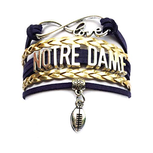 DOLON Infinity Love Notre Dame Bracelet - College Football Gift