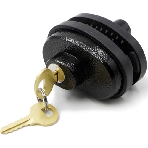 Keyed Alike Trigger Lock - Adjustable Gun Safety Lock with 2 Keys - Coal