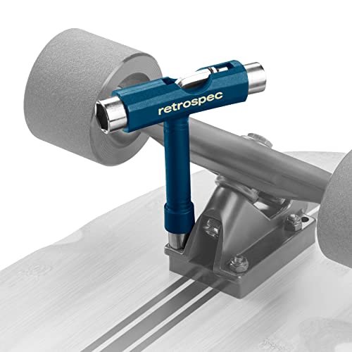 Portable Multi-Function Skate Tool - Navy - Allen Wrench & Screwdriver