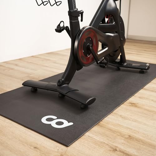 Indoor Exercise Bike Trainer Floor Mat - Soft 30" x 60"