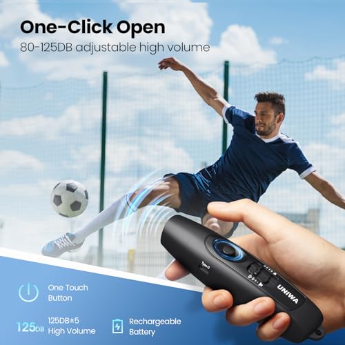 Electronic Whistle with USB Charging & 3 Tones for Coaches