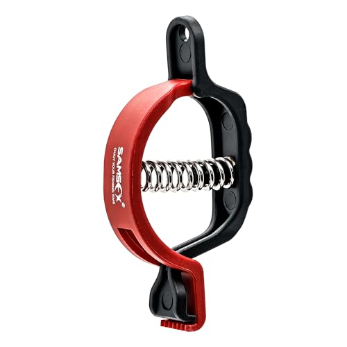 5.3-Inch Fish Lip Gripper with Non-Puncture Clamp and Scale