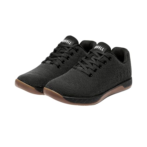 Men's Weightlifting Shoes with Flat Support & Rubber Grip Sole