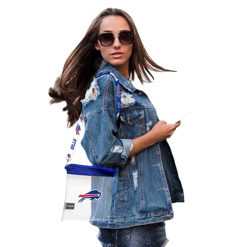 NFL Clear Pattern Strap Bag - Buffalo Bills