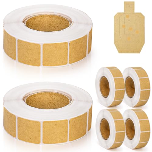 Covzoe 6000 Pack Cardboard Target Pasters Adhesive Stickers for Shooting Practice