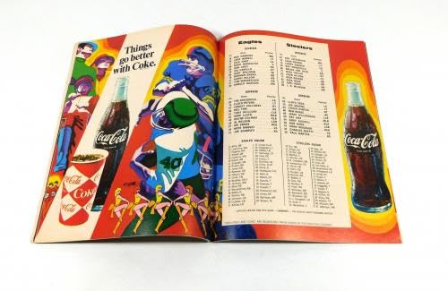 1969 NFL Football Program: Pittsburgh Steelers vs. Philadelphia Eagles