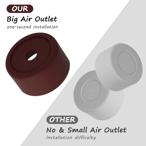 Silicone Boot for Owala 30oz & 40oz Bottles - Black Cherry