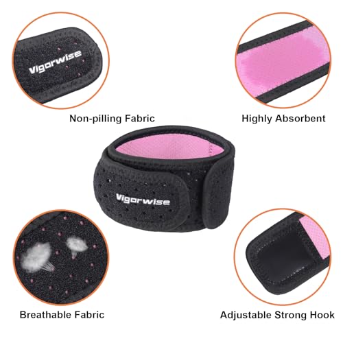 Achilles Tendonitis Brace with Silicone Pad - Pink, One Size