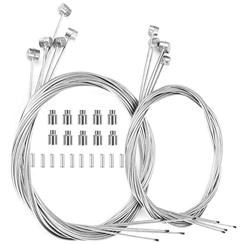 10PCS Premium Bicycle Brake Cable Kit for MTB & BMX Bikes