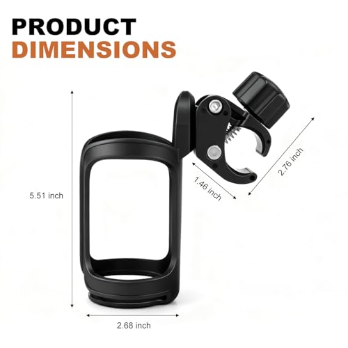 Pack of 2 Adjustable Bike Water Bottle Holder Mountain Accessories
