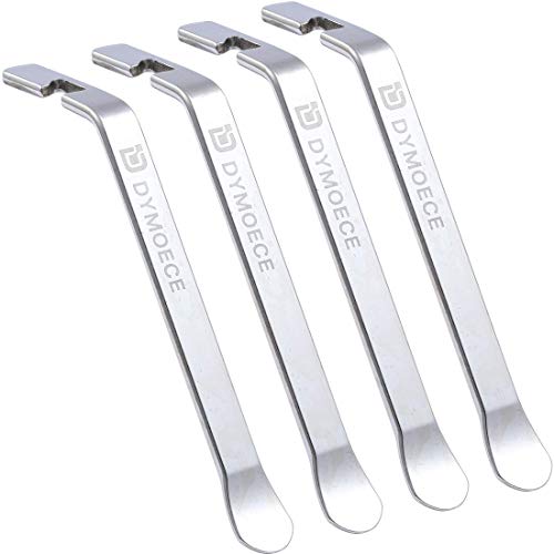 Bicycle Tire Lever Tool Set - Steel, 4-Piece for Easy Tire Changes