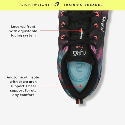 Women's High-Impact Cross-Training Sneakers with Cushioning