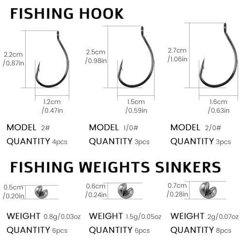 FREE FISHER 41PCS Sea Urchin Soft Lure Bait Kit for Freshwater & Saltwater Fishing