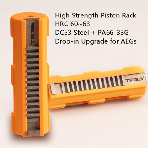 T238 Piston Rack Upgrade Kit - Orange for Airsoft AEG V2/V3