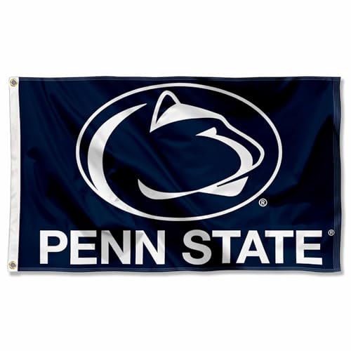 Penn State Nittany Lions Large College Flag - 3'x5' Durable Polyester