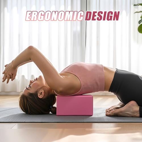 Pilates Kit for Women - 13.7in Silicone Ring, 5 Resistance Bands, Ball & Block
