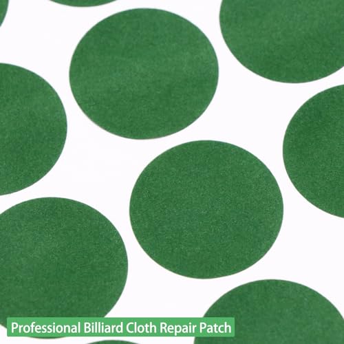 Billiard Spot Stickers - 35 Durable Pool Table Marker Dots (Green)
