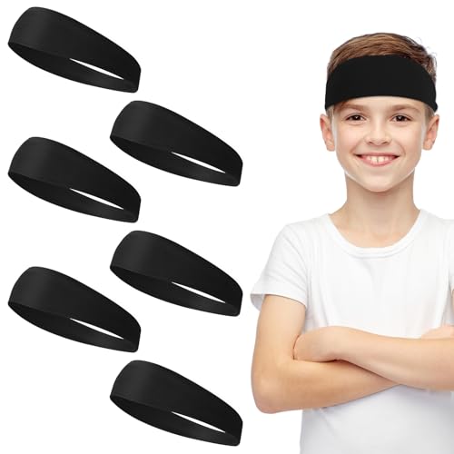 Cooling Sports Headbands for Kids - 2 Pack Sweatbands