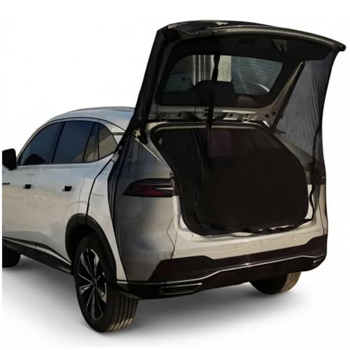 TECUUL Full Wrap SUV & Van Tailgate Mesh Screen - Camping Mosquito Net