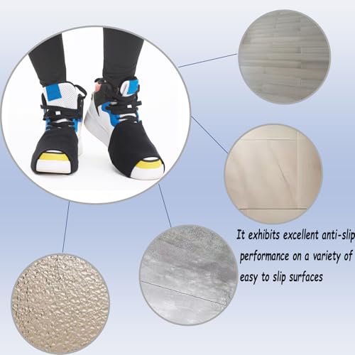 Unisex Over Sneaker Shoe Socks for Ballet Dancing - Black